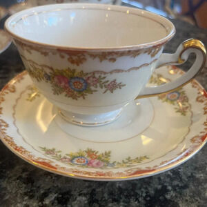 Vintage GRACE CHINA made in Japan Cup & Saucer Set 2PCS Great condition